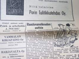 Kevätankka 1956 - Satakunnan Sanomalehtimiesyhdistys -humoristinen julkaisu (vappujulkaisu)