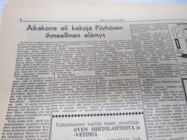 Kevätankka 1956 - Satakunnan Sanomalehtimiesyhdistys -humoristinen julkaisu (vappujulkaisu)