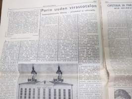 Kevätankka 1955 - Satakunnan Sanomalehtimiesyhdistys -humoristinen julkaisu (vappujulkaisu)