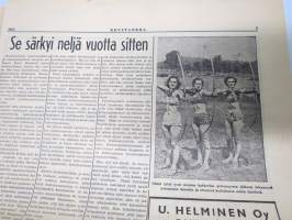 Kevätankka 1955 - Satakunnan Sanomalehtimiesyhdistys -humoristinen julkaisu (vappujulkaisu)
