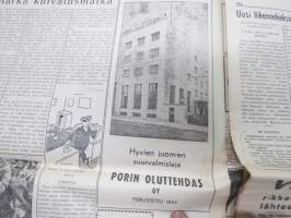Kevätankka 1955 - Satakunnan Sanomalehtimiesyhdistys -humoristinen julkaisu (vappujulkaisu)
