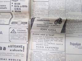 Kevätankka 1955 - Satakunnan Sanomalehtimiesyhdistys -humoristinen julkaisu (vappujulkaisu)