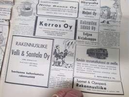 Kevätankka 1955 - Satakunnan Sanomalehtimiesyhdistys -humoristinen julkaisu (vappujulkaisu)