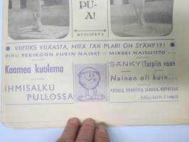 Kevätankka 1957 - Satakunnan Sanomalehtimiesyhdistys -humoristinen julkaisu (vappujulkaisu)