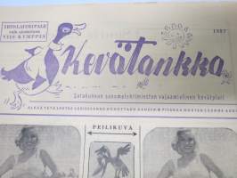 Kevätankka 1957 - Satakunnan Sanomalehtimiesyhdistys -humoristinen julkaisu (vappujulkaisu)