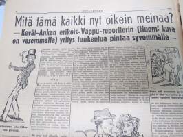 Kevätankka 1957 - Satakunnan Sanomalehtimiesyhdistys -humoristinen julkaisu (vappujulkaisu)