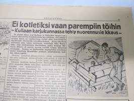 Kevätankka 1957 - Satakunnan Sanomalehtimiesyhdistys -humoristinen julkaisu (vappujulkaisu)