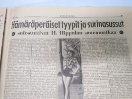 Kevätankka 1957 - Satakunnan Sanomalehtimiesyhdistys -humoristinen julkaisu (vappujulkaisu)