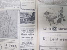 Kevätankka 1957 - Satakunnan Sanomalehtimiesyhdistys -humoristinen julkaisu (vappujulkaisu)