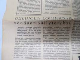 Mustat Mainingit 1947 nr 3 Kevätkauden ilonkannattaja - Pohjois-Suomen Sanomalehtimiesyhdistys (Oulu) -vappujulkaisu