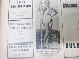Mustat Mainingit 1947 nr 3 Kevätkauden ilonkannattaja - Pohjois-Suomen Sanomalehtimiesyhdistys (Oulu) -vappujulkaisu