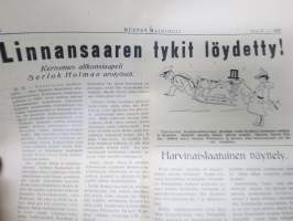Mustat Mainingit 1947 nr 3 Kevätkauden ilonkannattaja - Pohjois-Suomen Sanomalehtimiesyhdistys (Oulu) -vappujulkaisu