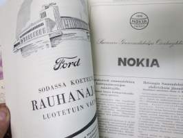 Sanomalehtimies - Journalisten 1950 nr 3-4 + 1949 nr 3-4 + 1945 nr 2-3, 3 eri numeroa yhdessä,mm. kokous Kuopiossa - Kuopion alueen asioita, järjestöasioita...