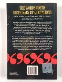 The Wordsworth Dictionary of Quotations