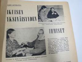 Ikuisesti yksinäisiä ihmisiä - Lehti, myydään kuurosokeiden hyväksi, koonnut A. Håkans (kuuro-sokea), Palosaari, Vaasa