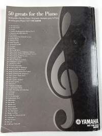 50 greats for the piano