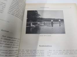 Kesätunnelma I 1915 - Sosialistin Kirjapaino-osuuskunta IL julkaisu, Kansikuva Victor Westerholm "Juhannusilta", Muita kuvittajia mm. Edvin Lydén, A. Luomanen...