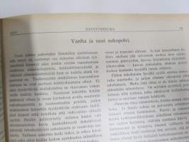 Kesätunnelma I 1915 - Sosialistin Kirjapaino-osuuskunta IL julkaisu, Kansikuva Victor Westerholm "Juhannusilta", Muita kuvittajia mm. Edvin Lydén, A. Luomanen...