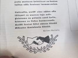 Kesätunnelma nr 4 1919 - Sosialistin Kirjapaino-osuuskunta IL julkaisu, Kuvittanut Jalmari Syvänne, kirjoittajina mm. Johannes Gebhart, Emil Lumipursi, Konrad...