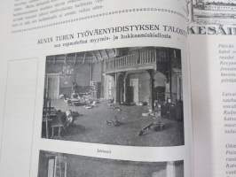 Kesätunnelma nr 4 1919 - Sosialistin Kirjapaino-osuuskunta IL julkaisu, Kuvittanut Jalmari Syvänne, kirjoittajina mm. Johannes Gebhart, Emil Lumipursi, Konrad...
