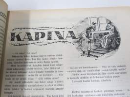 Kesätunnelma nr 4 1919 - Sosialistin Kirjapaino-osuuskunta IL julkaisu, Kuvittanut Jalmari Syvänne, kirjoittajina mm. Johannes Gebhart, Emil Lumipursi, Konrad...