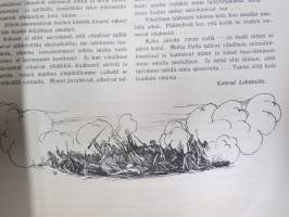 Kesätunnelma nr 4 1919 - Sosialistin Kirjapaino-osuuskunta IL julkaisu, Kuvittanut Jalmari Syvänne, kirjoittajina mm. Johannes Gebhart, Emil Lumipursi, Konrad...