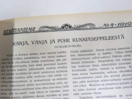 Kesätunnelma nr 4 1919 - Sosialistin Kirjapaino-osuuskunta IL julkaisu, Kuvittanut Jalmari Syvänne, kirjoittajina mm. Johannes Gebhart, Emil Lumipursi, Konrad...