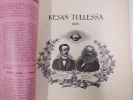 Kuvallisia julkaisuja työväenliikkeen vanhemmilta ajoilta - Sosialistin Kirjapaino-osuuskunta IL julkaisu