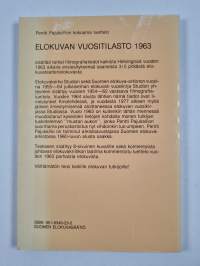 Elokuvan vuositilasto 1963 (signeerattu, tekijän omiste)