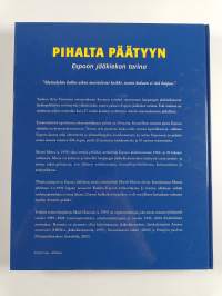 Pihalta päätyyn : Espoon jääkiekon tarina