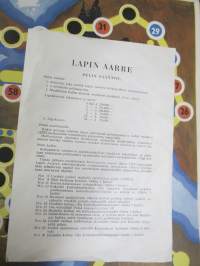 Lapin aarre -lautapeli Kuvataide / Bildkonst
