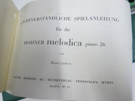 Melodica - Hohner Melodica Soprano -soitin + kotelo + saksankieliset käyttöohjeet