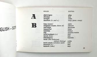 Scottish-English/English-Scottish