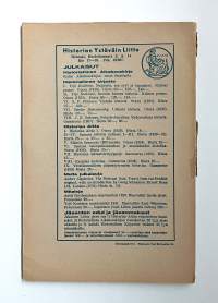 Historiallinen aikakauskirja N:o 2/1941