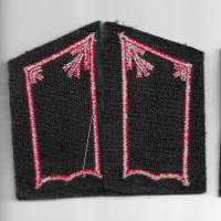 Kanta-aliupseerikoulu  1958-62Aliupseeri- ja toimiupseerikoulu 1962 -1989Päällystöopisto 1089  upseeri  kauluslaatat leikkaamaton pari