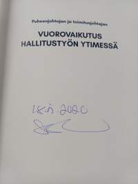 Puheenjohtajan ja toimitusjohtajan vuorovaikutus hallitustyön ytimessä (signeerattu)