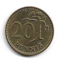 20 penniä  1974