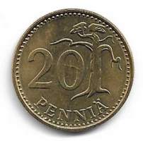 20 penniä  1978