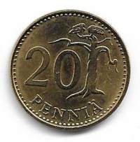 20 penniä  1981