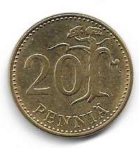 20 penniä  1985