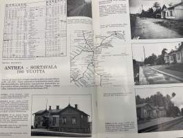 Resiina 1993 nr 4, VR:n tavaravaunuston kehitys vuodesta 1944 1980-luvulle, Antrea-Sortavala 100 vuotta