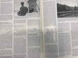 Resiina 1994 nr 4, 100 vuotta junalla Sortavalassa Joensuuhun, punaisten ja valkoisten panssarijunat