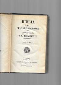 Vulgata latinankielinen Raamattu 1827