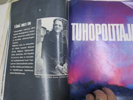 Hymy Lehti 1969 nr 12 -sis. mm. seur. artikkelit / kuvat / mainokset; Kansikuva Virpi von Waltzel, Veikko Ennala katosi itään, Ski-doo, Tuhopolttaja - joutomies -
