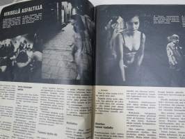 Hymy Lehti 1969 nr 12 -sis. mm. seur. artikkelit / kuvat / mainokset; Kansikuva Virpi von Waltzel, Veikko Ennala katosi itään, Ski-doo, Tuhopolttaja - joutomies -