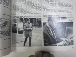 Hymy Lehti 1969 nr 12 -sis. mm. seur. artikkelit / kuvat / mainokset; Kansikuva Virpi von Waltzel, Veikko Ennala katosi itään, Ski-doo, Tuhopolttaja - joutomies -