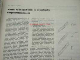 Diesel-lehti 1961 nr 4 -runsas mainoskuvitus työkoneista ja moottoreista ym.