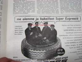 Diesel-lehti 1961 nr 4 -runsas mainoskuvitus työkoneista ja moottoreista ym.