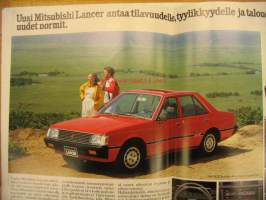 Mitsubishi Lancer 1200 GL, 1400 GL, 1400 GLX  1981 myyntiesite