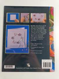 Silk ribbon greetings cards - Handmade silk ribbon greetins cards